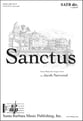 Sanctus SSATTB choral sheet music cover